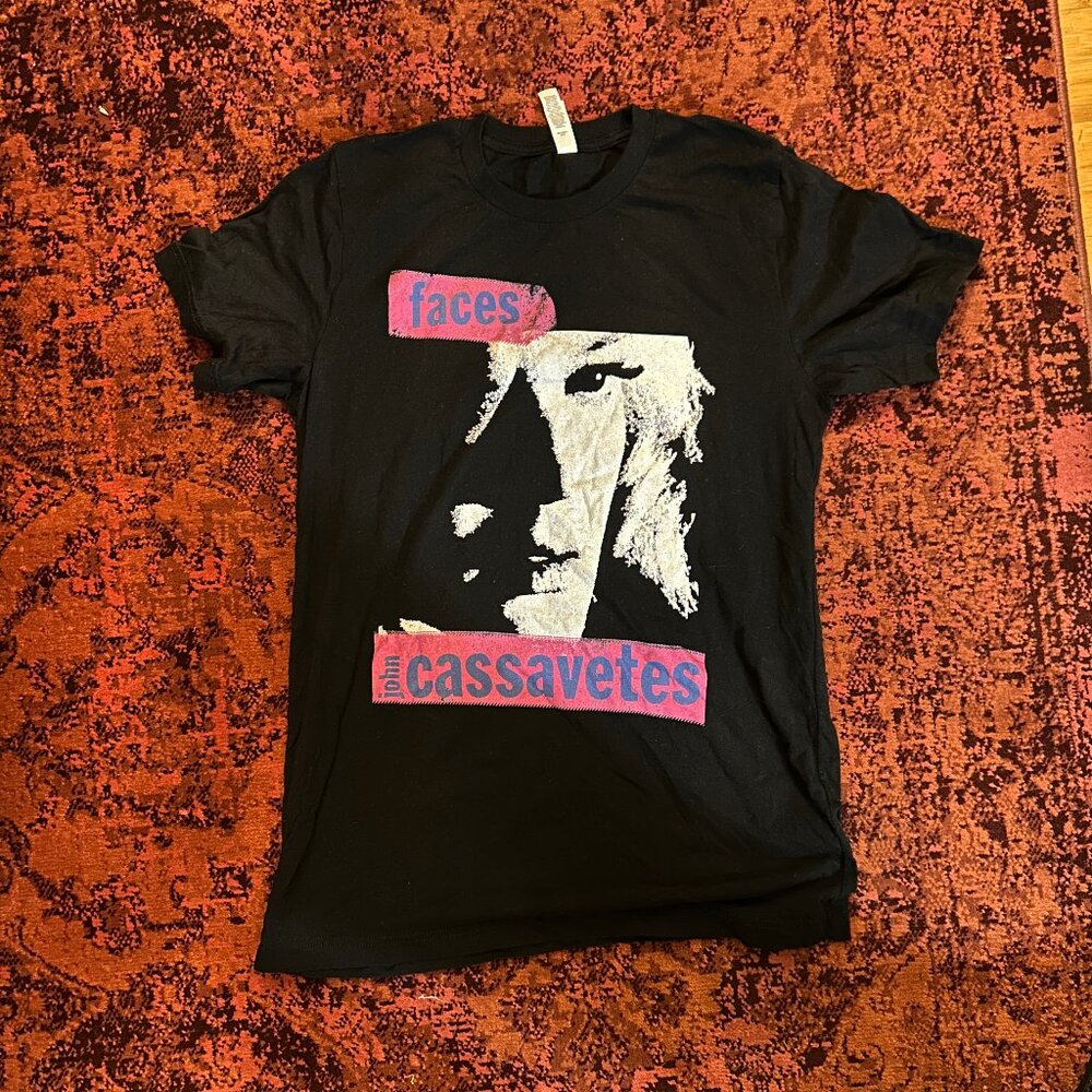 John Cassavetes FACES T Shirt Size M